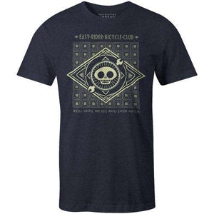 Easy Rider Badge TeeLadislas Chachignot - THREAD+SPOKE | MTB APPAREL | ROAD BIKING T-SHIRTS | BICYCLE T SHIRTS |