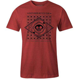 Easy Rider Badge TeeLadislas Chachignot - THREAD+SPOKE | MTB APPAREL | ROAD BIKING T-SHIRTS | BICYCLE T SHIRTS |