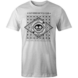 Easy Rider Badge TeeLadislas Chachignot - THREAD+SPOKE | MTB APPAREL | ROAD BIKING T-SHIRTS | BICYCLE T SHIRTS |