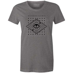 Easy Rider Badge Tee WomensLadislas Chachignot - THREAD+SPOKE | MTB APPAREL | ROAD BIKING T-SHIRTS | BICYCLE T SHIRTS |