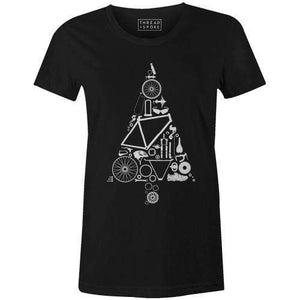 Bike Tree Women'sMKB - THREAD+SPOKE | MTB APPAREL | ROAD BIKING T-SHIRTS | BICYCLE T SHIRTS |