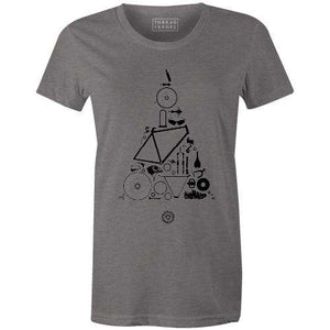 Bike Tree Women'sMKB - THREAD+SPOKE | MTB APPAREL | ROAD BIKING T-SHIRTS | BICYCLE T SHIRTS |