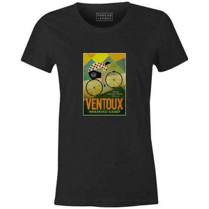 Ventoux Training Camp Women'sPoster Bob - THREAD+SPOKE | MTB APPAREL | ROAD BIKING T-SHIRTS | BICYCLE T SHIRTS |