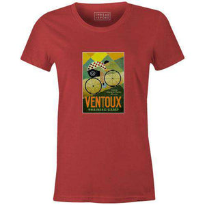 Ventoux Training Camp Women'sPoster Bob - THREAD+SPOKE | MTB APPAREL | ROAD BIKING T-SHIRTS | BICYCLE T SHIRTS |