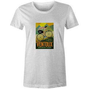 Ventoux Training Camp Women'sPoster Bob - THREAD+SPOKE | MTB APPAREL | ROAD BIKING T-SHIRTS | BICYCLE T SHIRTS |