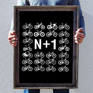 N+1 PosterThread+Spoke - THREAD+SPOKE | MTB APPAREL | ROAD BIKING T-SHIRTS | BICYCLE T SHIRTS |