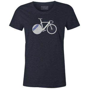 Faster Women'sRichard Pasqua - THREAD+SPOKE | MTB APPAREL | ROAD BIKING T-SHIRTS | BICYCLE T SHIRTS |