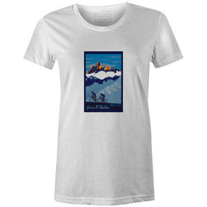 Paso Del Stelvio Women'sSassan Filsoof - THREAD+SPOKE | MTB APPAREL | ROAD BIKING T-SHIRTS | BICYCLE T SHIRTS |
