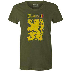 Flanders Women'sThread+Spoke - THREAD+SPOKE | MTB APPAREL | ROAD BIKING T-SHIRTS | BICYCLE T SHIRTS |