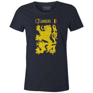 Flanders Women'sThread+Spoke - THREAD+SPOKE | MTB APPAREL | ROAD BIKING T-SHIRTS | BICYCLE T SHIRTS |