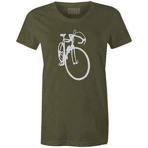 Old Ten Speed Women'sThread+Spoke - THREAD+SPOKE | MTB APPAREL | ROAD BIKING T-SHIRTS | BICYCLE T SHIRTS |