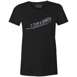 Echelon Women'sThread+Spoke - THREAD+SPOKE | MTB APPAREL | ROAD BIKING T-SHIRTS | BICYCLE T SHIRTS |