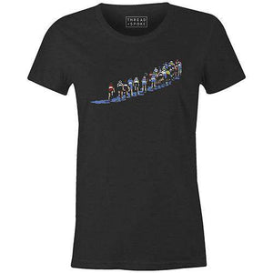 Echelon Women'sThread+Spoke - THREAD+SPOKE | MTB APPAREL | ROAD BIKING T-SHIRTS | BICYCLE T SHIRTS |