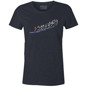 Echelon Women'sThread+Spoke - THREAD+SPOKE | MTB APPAREL | ROAD BIKING T-SHIRTS | BICYCLE T SHIRTS |