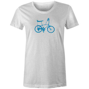 Banana Seat Women'sThread+Spoke - THREAD+SPOKE | MTB APPAREL | ROAD BIKING T-SHIRTS | BICYCLE T SHIRTS |