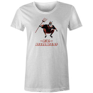El Diablo Women'sTHREAD+SPOKE - THREAD+SPOKE | MTB APPAREL | ROAD BIKING T-SHIRTS | BICYCLE T SHIRTS |