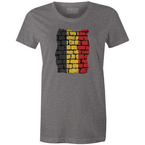 Belgian Cobbles Women'sThread+Spoke - THREAD+SPOKE | MTB APPAREL | ROAD BIKING T-SHIRTS | BICYCLE T SHIRTS |