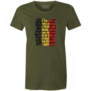 Belgian Cobbles Women'sThread+Spoke - THREAD+SPOKE | MTB APPAREL | ROAD BIKING T-SHIRTS | BICYCLE T SHIRTS |