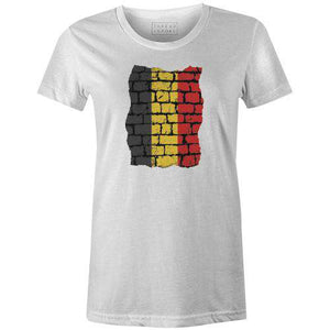 Belgian Cobbles Women'sThread+Spoke - THREAD+SPOKE | MTB APPAREL | ROAD BIKING T-SHIRTS | BICYCLE T SHIRTS |