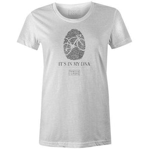 It's In My DNA Women'sThread+Spoke - THREAD+SPOKE | MTB APPAREL | ROAD BIKING T-SHIRTS | BICYCLE T SHIRTS |
