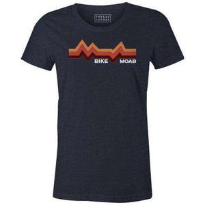 Bike Moab Women'sTHREAD+SPOKE - THREAD+SPOKE | MTB APPAREL | ROAD BIKING T-SHIRTS | BICYCLE T SHIRTS |
