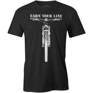 EARN YOUR LINE MTBTHREAD+SPOKE - THREAD+SPOKE | MTB APPAREL | ROAD BIKING T-SHIRTS | BICYCLE T SHIRTS |