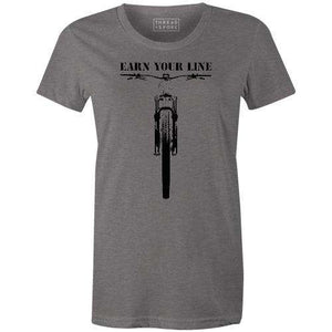 EARN YOUR LINE MTB Women'sTHREAD+SPOKE - THREAD+SPOKE | MTB APPAREL | ROAD BIKING T-SHIRTS | BICYCLE T SHIRTS |