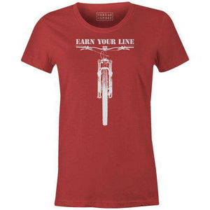 EARN YOUR LINE MTB Women'sTHREAD+SPOKE - THREAD+SPOKE | MTB APPAREL | ROAD BIKING T-SHIRTS | BICYCLE T SHIRTS |