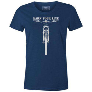 EARN YOUR LINE MTB Women'sTHREAD+SPOKE - THREAD+SPOKE | MTB APPAREL | ROAD BIKING T-SHIRTS | BICYCLE T SHIRTS |