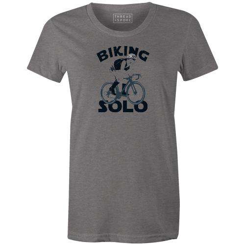 Biking Solo Women'sBoggs Nicolas - THREAD+SPOKE | MTB APPAREL | ROAD BIKING T-SHIRTS | BICYCLE T SHIRTS |