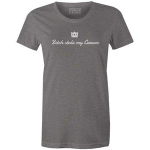 Bitch Stole My Crown Women'sThread+Spoke - THREAD+SPOKE | MTB APPAREL | ROAD BIKING T-SHIRTS | BICYCLE T SHIRTS |