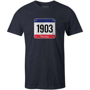 Race No Tee 1903Thread+Spoke - THREAD+SPOKE | MTB APPAREL | ROAD BIKING T-SHIRTS | BICYCLE T SHIRTS |