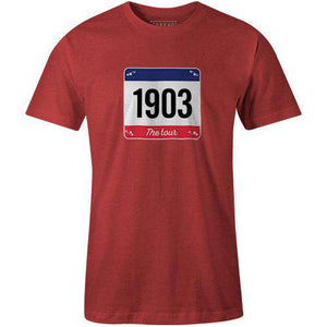 Race No Tee 1903Thread+Spoke - THREAD+SPOKE | MTB APPAREL | ROAD BIKING T-SHIRTS | BICYCLE T SHIRTS |