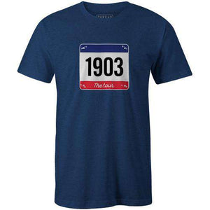 Race No Tee 1903Thread+Spoke - THREAD+SPOKE | MTB APPAREL | ROAD BIKING T-SHIRTS | BICYCLE T SHIRTS |