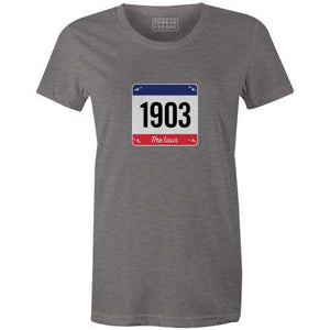 Race No Tee 1903 Women'sThread+Spoke - THREAD+SPOKE | MTB APPAREL | ROAD BIKING T-SHIRTS | BICYCLE T SHIRTS |