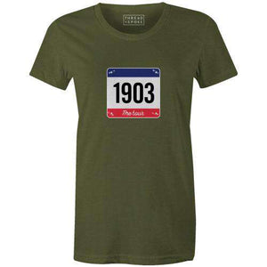 Race No Tee 1903 Women'sThread+Spoke - THREAD+SPOKE | MTB APPAREL | ROAD BIKING T-SHIRTS | BICYCLE T SHIRTS |
