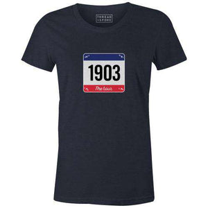 Race No Tee 1903 Women'sThread+Spoke - THREAD+SPOKE | MTB APPAREL | ROAD BIKING T-SHIRTS | BICYCLE T SHIRTS |