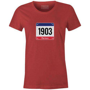 Race No Tee 1903 Women'sThread+Spoke - THREAD+SPOKE | MTB APPAREL | ROAD BIKING T-SHIRTS | BICYCLE T SHIRTS |
