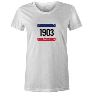 Race No Tee 1903 Women'sThread+Spoke - THREAD+SPOKE | MTB APPAREL | ROAD BIKING T-SHIRTS | BICYCLE T SHIRTS |
