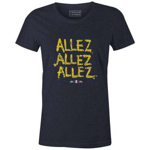 Allez Allez Allez Women'sThread+Spoke - THREAD+SPOKE | MTB APPAREL | ROAD BIKING T-SHIRTS | BICYCLE T SHIRTS |