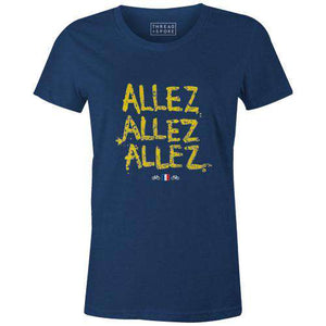 Allez Allez Allez Women'sThread+Spoke - THREAD+SPOKE | MTB APPAREL | ROAD BIKING T-SHIRTS | BICYCLE T SHIRTS |