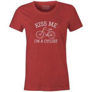 Kiss Me Women'sThread+Spoke - THREAD+SPOKE | MTB APPAREL | ROAD BIKING T-SHIRTS | BICYCLE T SHIRTS |