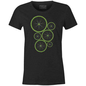 Drive Green Women'sYanmos - THREAD+SPOKE | MTB APPAREL | ROAD BIKING T-SHIRTS | BICYCLE T SHIRTS |