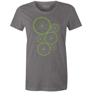 Drive Green Women'sYanmos - THREAD+SPOKE | MTB APPAREL | ROAD BIKING T-SHIRTS | BICYCLE T SHIRTS |
