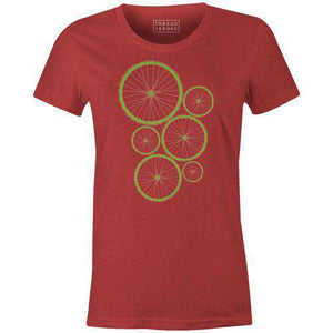 Drive Green Women'sYanmos - THREAD+SPOKE | MTB APPAREL | ROAD BIKING T-SHIRTS | BICYCLE T SHIRTS |