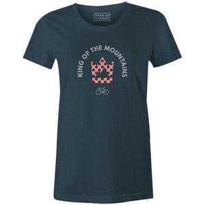 King of the Mountains Women'sReigedesign - THREAD+SPOKE | MTB APPAREL | ROAD BIKING T-SHIRTS | BICYCLE T SHIRTS |