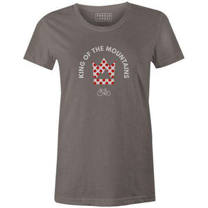 King of the Mountains Women'sReigedesign - THREAD+SPOKE | MTB APPAREL | ROAD BIKING T-SHIRTS | BICYCLE T SHIRTS |