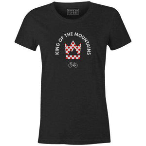 King of the Mountains Women'sReigedesign - THREAD+SPOKE | MTB APPAREL | ROAD BIKING T-SHIRTS | BICYCLE T SHIRTS |