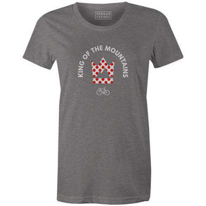 King of the Mountains Women'sReigedesign - THREAD+SPOKE | MTB APPAREL | ROAD BIKING T-SHIRTS | BICYCLE T SHIRTS |
