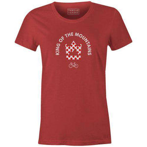 King of the Mountains Women'sReigedesign - THREAD+SPOKE | MTB APPAREL | ROAD BIKING T-SHIRTS | BICYCLE T SHIRTS |